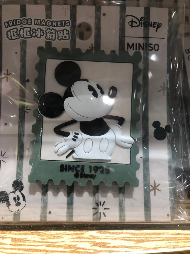 名创优品迪士尼系列 米老鼠冰箱贴，点亮家的魔法角落